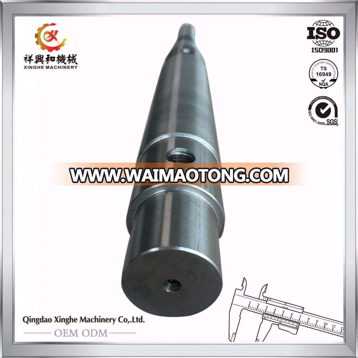 OEM/ODM-CNC Machining Shaft Stainless Steel Gear Shaft